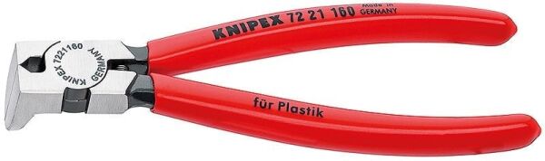 KNIPEX Eğri Plastik Yan Keski 160 mm (7221160)