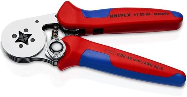 KNIPEX Kablo Yüksük Pabuç Sıkma Pensesi (975504)