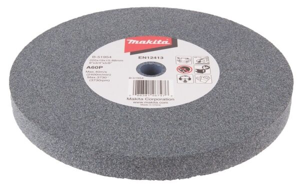 MAKİTA 205x19x15,8 mm NK Bileme Taşı 60 kum GB 801  İçin (B-51954)