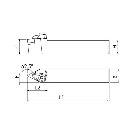 Heikenei Tdnnn Dnmg 1104/1506 Dış Çap Tornalama Kateri
