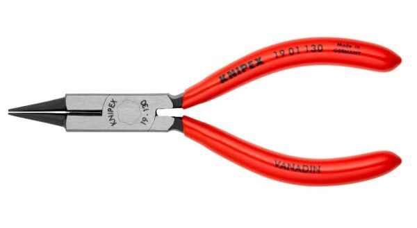 KNIPEX Kesicili Kuyumcu Pensesi - Yuvarlak Uçlu Kargaburun (1901130)
