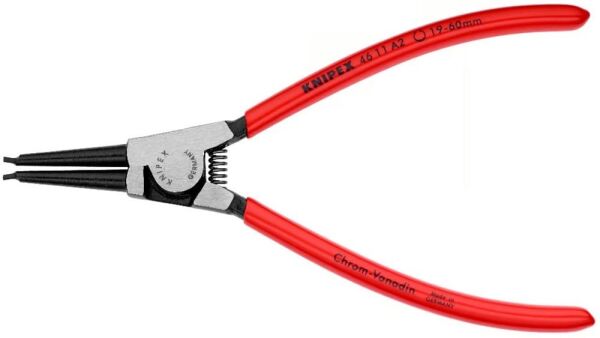 KNIPEX Düz Uçlu Dış Segman Pensesi 180 mm (4611A2)