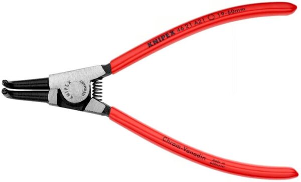 KNIPEX Eğri Uçlu Dış Segman Pensesi 170 mm (4621A21)
