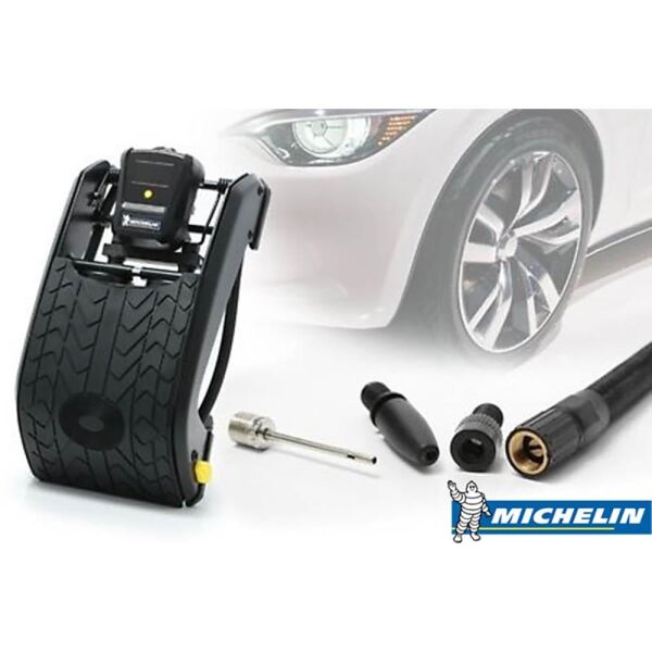 MICHELIN MC12209 Dijital Basınç Göstergeli Çift Pistonlu Ayak Pompası 100 PSI