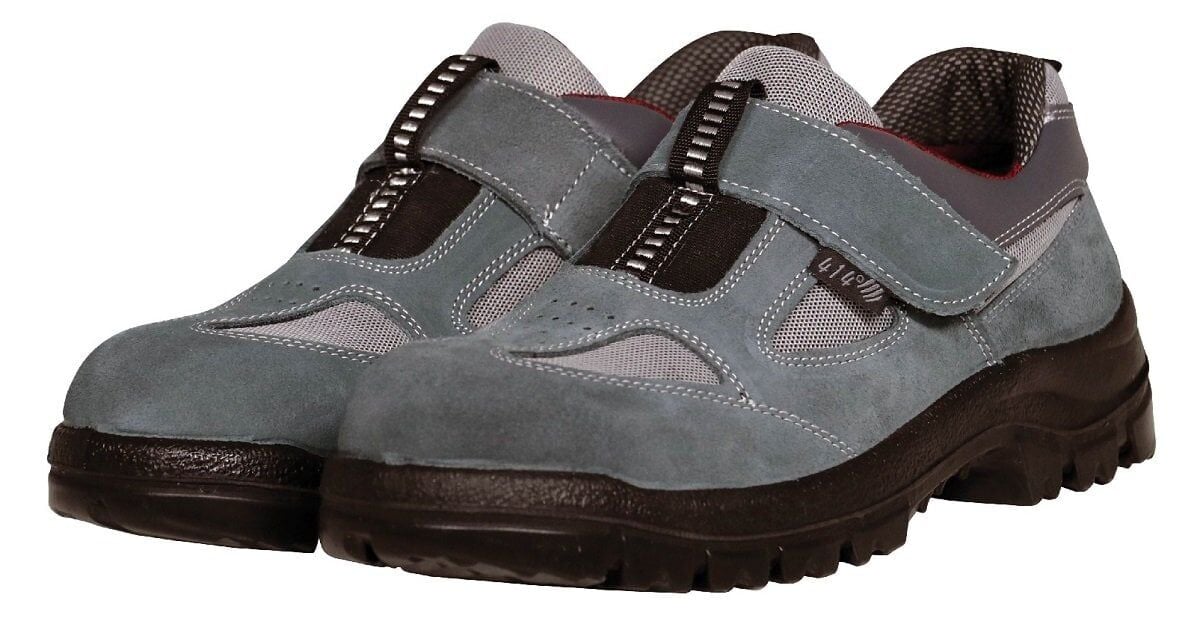 414 S1 Süet Deri Cırtlı İş Ayakkabısı Çelik Burunlu (Numara Seçiniz)