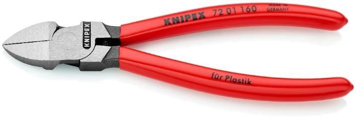 KNIPEX Plastik Kesme Yan Keski 160 mm (7201160)