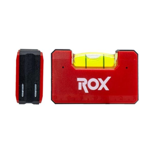 ROX Mıktanıslı Cep Tipi Mini Su Terazisi 65 mm (153ROX0280)