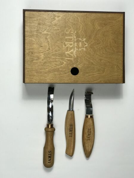 STRYI 503002 Ahşap Kuksa Oyma Seti
