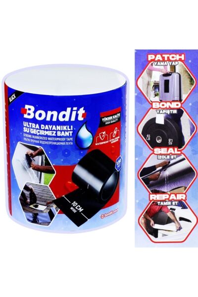 Bondit BND10150 - Su Geçirmez Ultra Dayanıklı Bant 10 cm 1.50 Metre