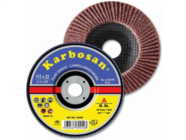 AXPR11 Premium Line AO Flap Disk- Konik 115mm 80  Kum