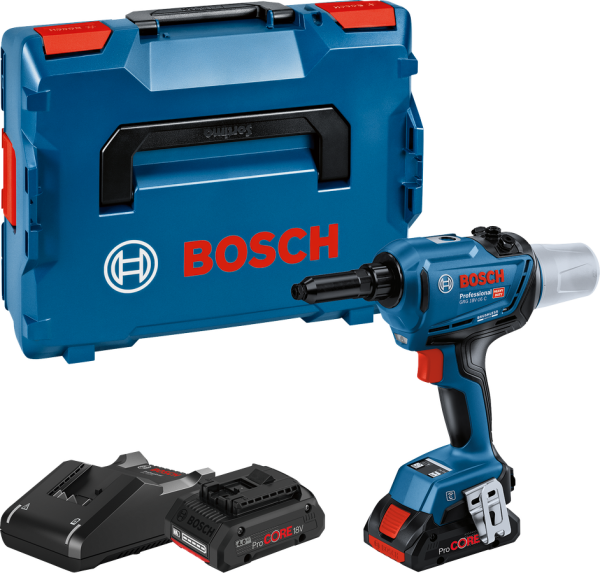 BOSCH GRG 18V-16 C Çift Akülü Perçin Tabancası 18 Volt