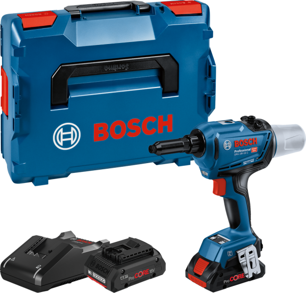 BOSCH GRG 18V-16 C Çift Akülü Perçin Tabancası 18 Volt