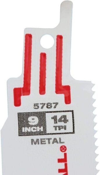 MILWAUKEE T48005787 9'' 14 Diş Super Bi-Metal Bıçak 230 mm
