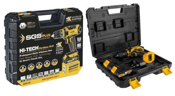 Sgs 5130 Akülü Vidalama 12V 30Nm