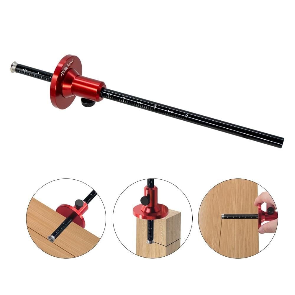 ROX WOOD 0340 Eco Marking Wheel Ahşap İşaretleme Tekeri