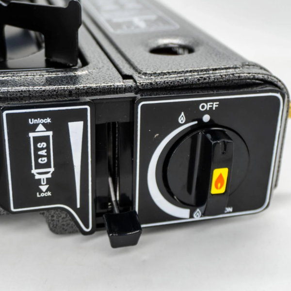 ROX Camping Portatif Kamp Ocağı GRİ - 2 Adet Rox Gaz Kartuş HEDİYELİ