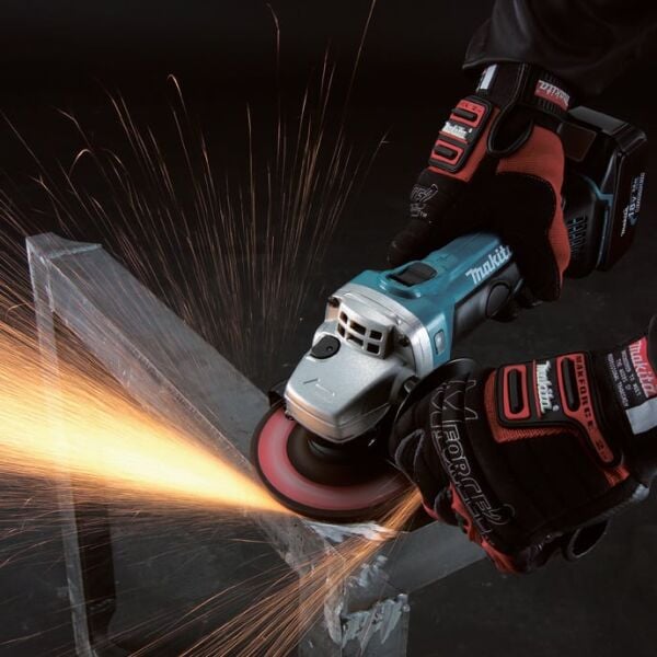 MAKİTA DGA 452 RMJ Çift Akülü Avuç Taşlama 18 Volt 4.0 Amper