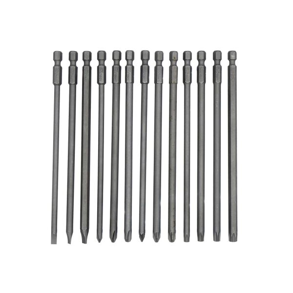 İzeltaş- Uzun Bits Uç Takım 13 Parça (150 Mm)