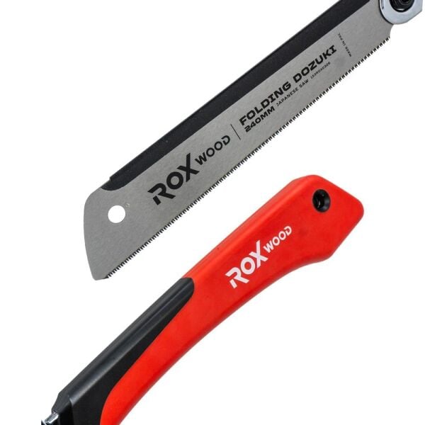 ROX WOOD 0328 Dozuki Katlanır Mini Ahşap Testere 240 mm