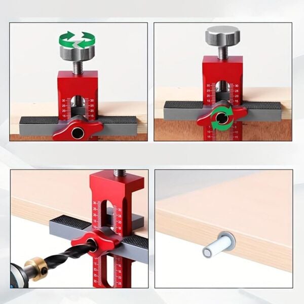 ROX WOOD 0308 Dolap Kapısı Konumlandırma Ve Montaj Kılavuzu