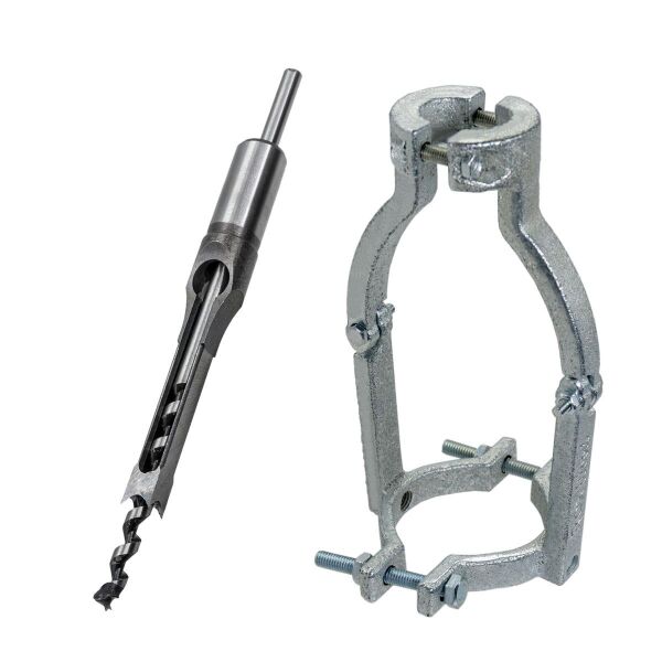 ROX Wood Kare Delik Zıvana Adaptörü 10 mm Matkap Uçlu (153ROX0271)