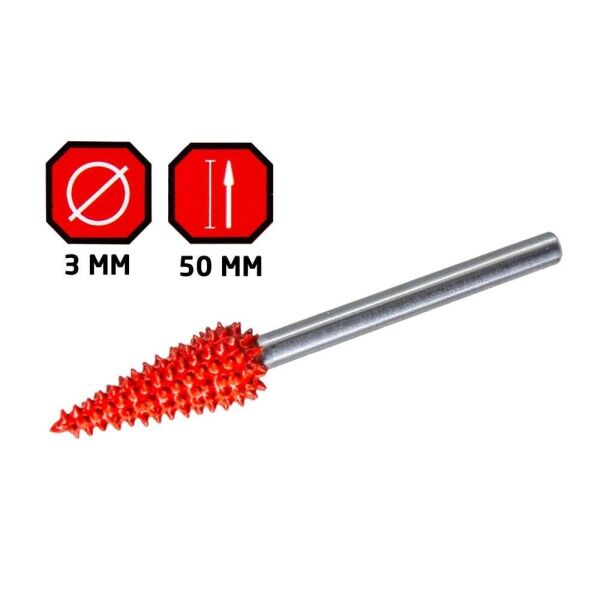 ROX WOOD Karbür Kısa Konik Çam Tip Ahşap Şekillendirme Törpü (153ROX0277)