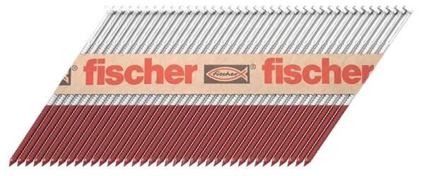 FISCHER FGW 90 için 34° Ahşap Çivisi Havalı Ve Gazlı Çivi Çakma Tabancalarına Uyumlu (Ölçü Seçiniz) 75 mm