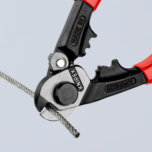 KNIPEX Çelik Tel Makası 190 mm 9561190