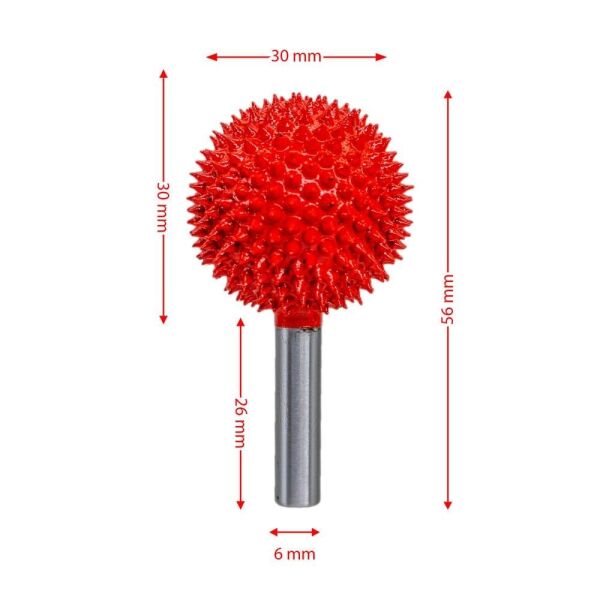 ROX WOOD Karbür Yuvarlak Tip Ahşap Şekillendirme Törpü (153ROX0285)