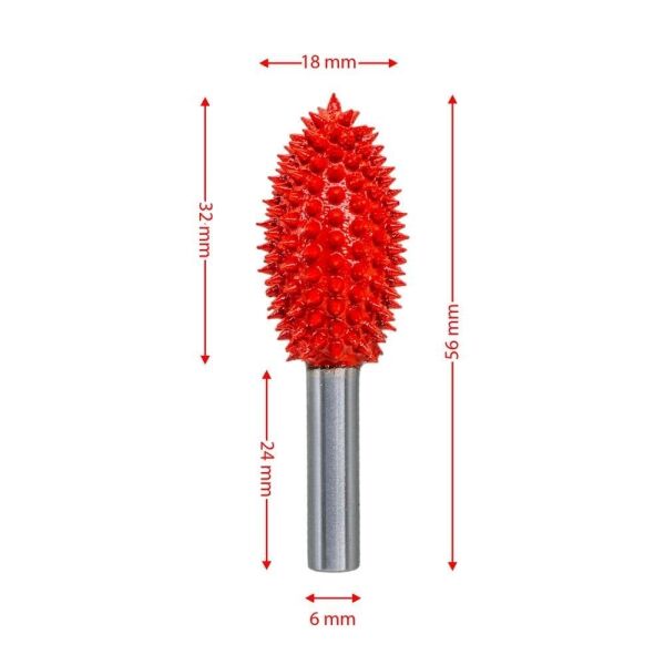ROX WOOD Karbür Alev Tip Ahşap Şekillendirme Törpü (153ROX0287)