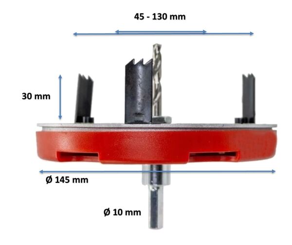 ROX WOOD Ayarlı Delik Testere Panç Seti (153ROX0294)