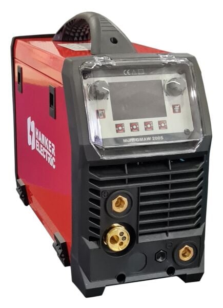 HANKER MIG 200 S LCD Ekranlı 220 Volt Çanta Gazaltı Kaynak Makinası (Gazlı-Gazsız Kullanım)