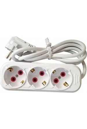 Gold- 3'Lü Ara Kablo Topraklı Grup Priz 2 Metre