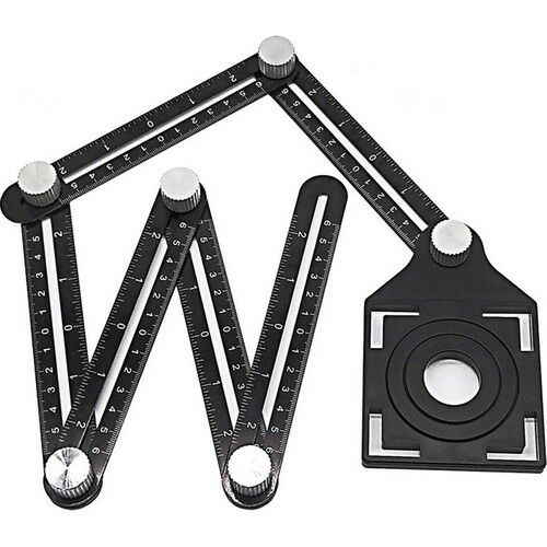 Nexon 5328 Fonksiyonlu Aluminyum Şablon Cetveli