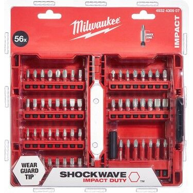 Milwaukee T4932492006 Shock Wave Bits Uç Seti 56 Parça