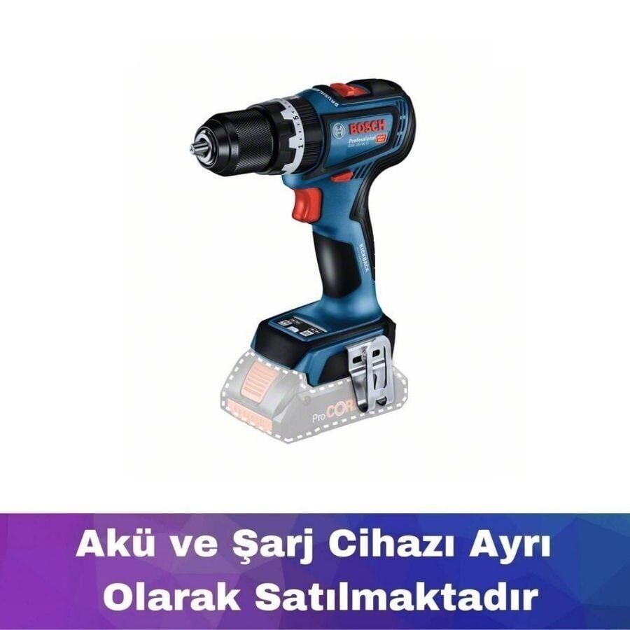 Bosch GSB 18V-90 C Darbeli Delme Vidalama Aküsüz Solo - 06019K6100