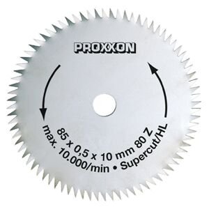 PROXXON Daire Testrere Bıçağı 85 mm 80 Diş FET için(28731)