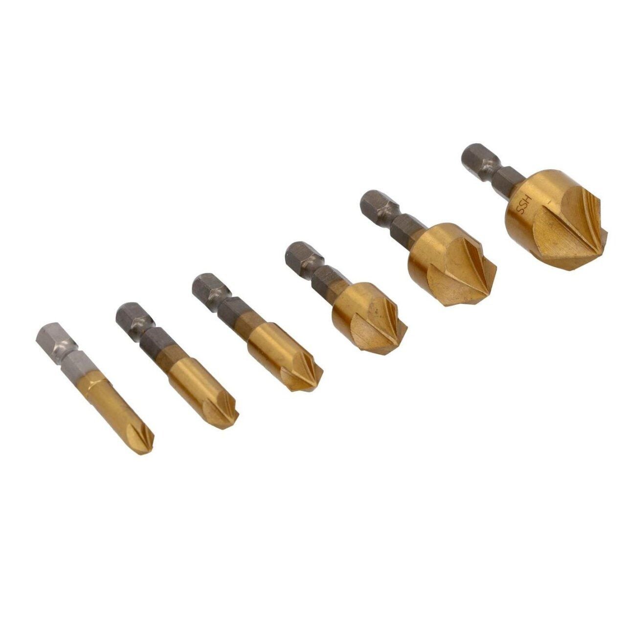 NEXON Bits Saplı Havşa Açma Uç Seti 6 Parça (5296)