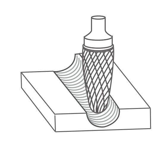 NEXON F Tipi 3 mm Elmas - Karbür Kalıpçı Freze Ucu (Dremel Uyumlu)