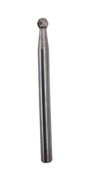 NEXON D Tipi 3 mm Top Başlı Elmas - Karbür Kalıpçı Freze Ucu (Dremel Uyumlu)