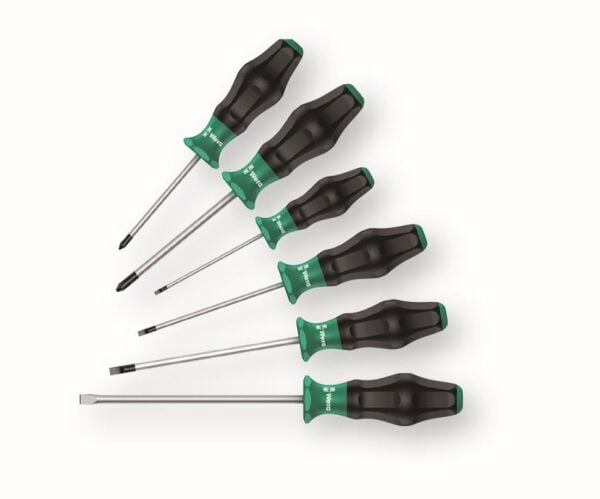 WERA 1334/6 Kraftform Tornavida Takımı