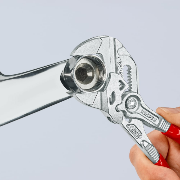 KNIPEX Düz Ağızlı Rekor Fort Pense Buton Ayarlı 180 mm (8603180)