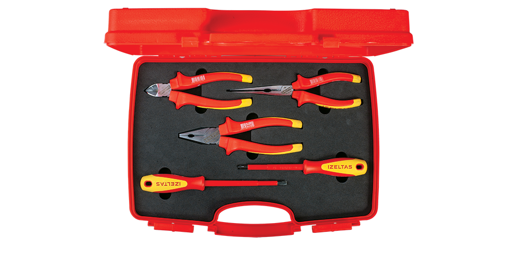 İzeltaş- 1000V İzoleli Elektrikçi Seti (5 Parça)