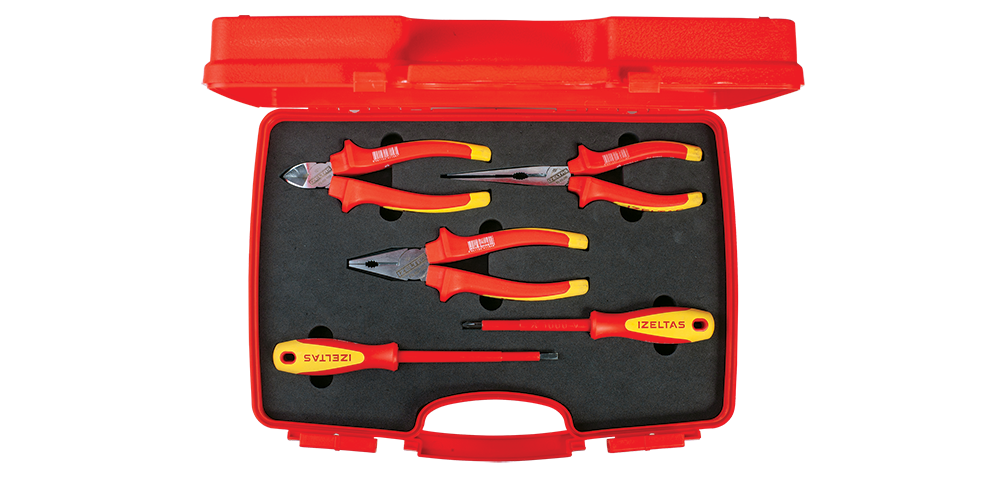 İzeltaş- 1000V İzoleli Elektrikçi Seti (5 Parça)