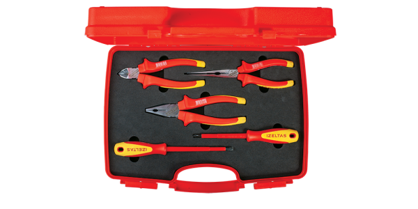 İzeltaş- 1000V İzoleli Elektrikçi Seti (5 Parça)