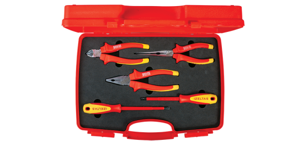 İzeltaş- 1000V İzoleli Elektrikçi Seti (5 Parça)