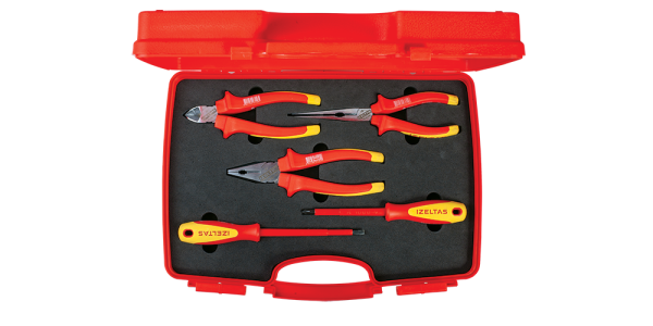 İzeltaş- 1000V İzoleli Elektrikçi Seti (5 Parça)