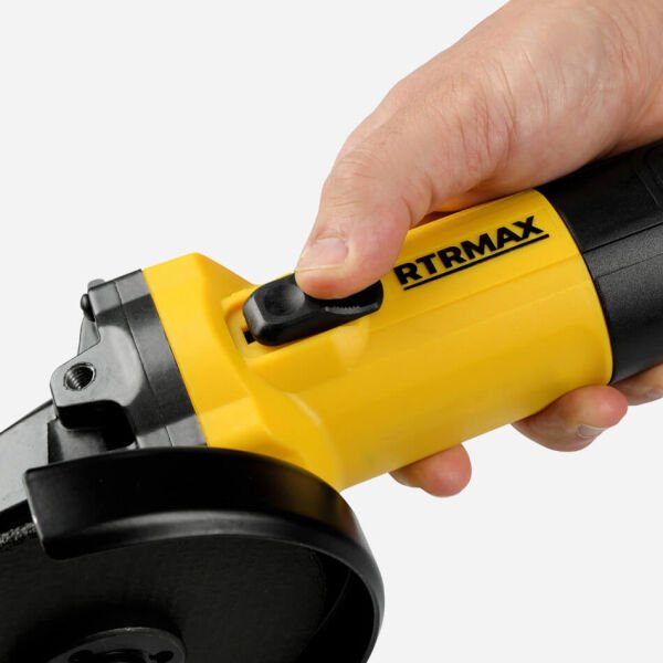 Rtrmax RTM102 Avuç Taşlama Makinası 750 Watt 115 Mm