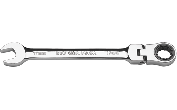 CETA-FORM B06 C-Gear Mafsallı Cırcır Anahtar 14 mm