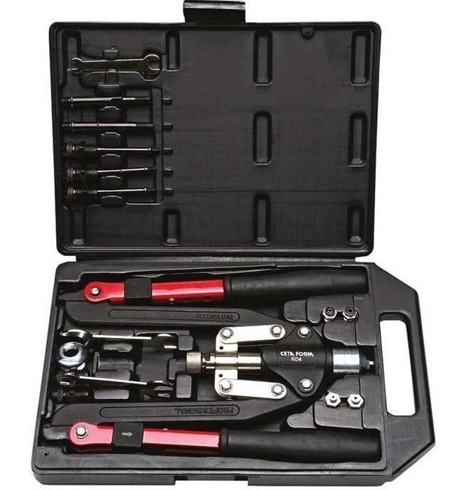 CETA FORM R04K Katlanır Kollu Perçin Tabancası Takımı (Pop/Somun Perçin İçin)